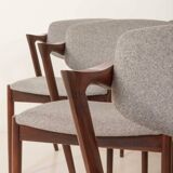 Kai Kristiansen chairs in roswood model 42, set of 8,Denmark 1960s