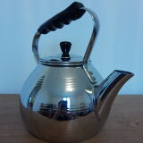 Vintage chrome copper kettle Le Trèfle