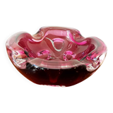 Cendrier design verre Murano