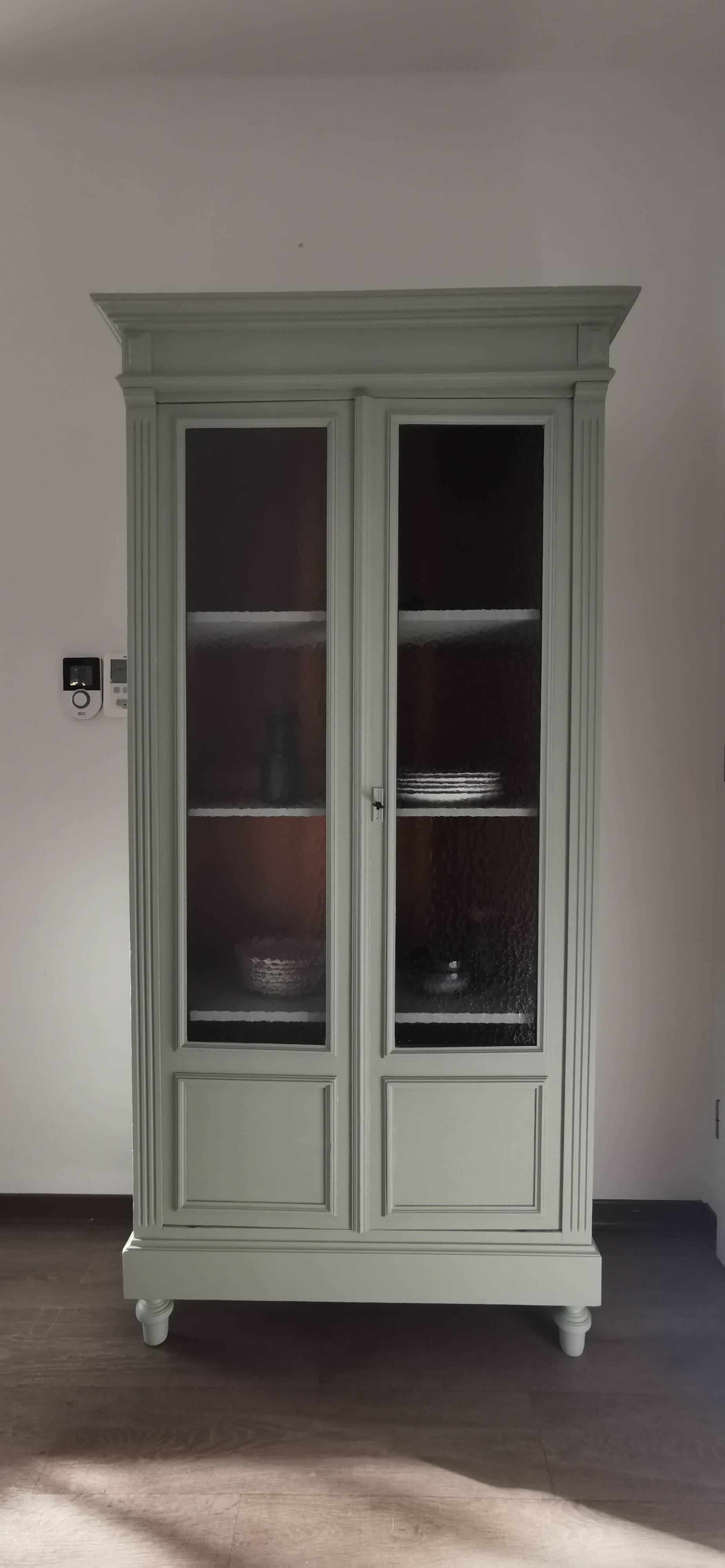 Parisian glass cabinet