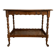 Antique solid oak sideboard with wheels