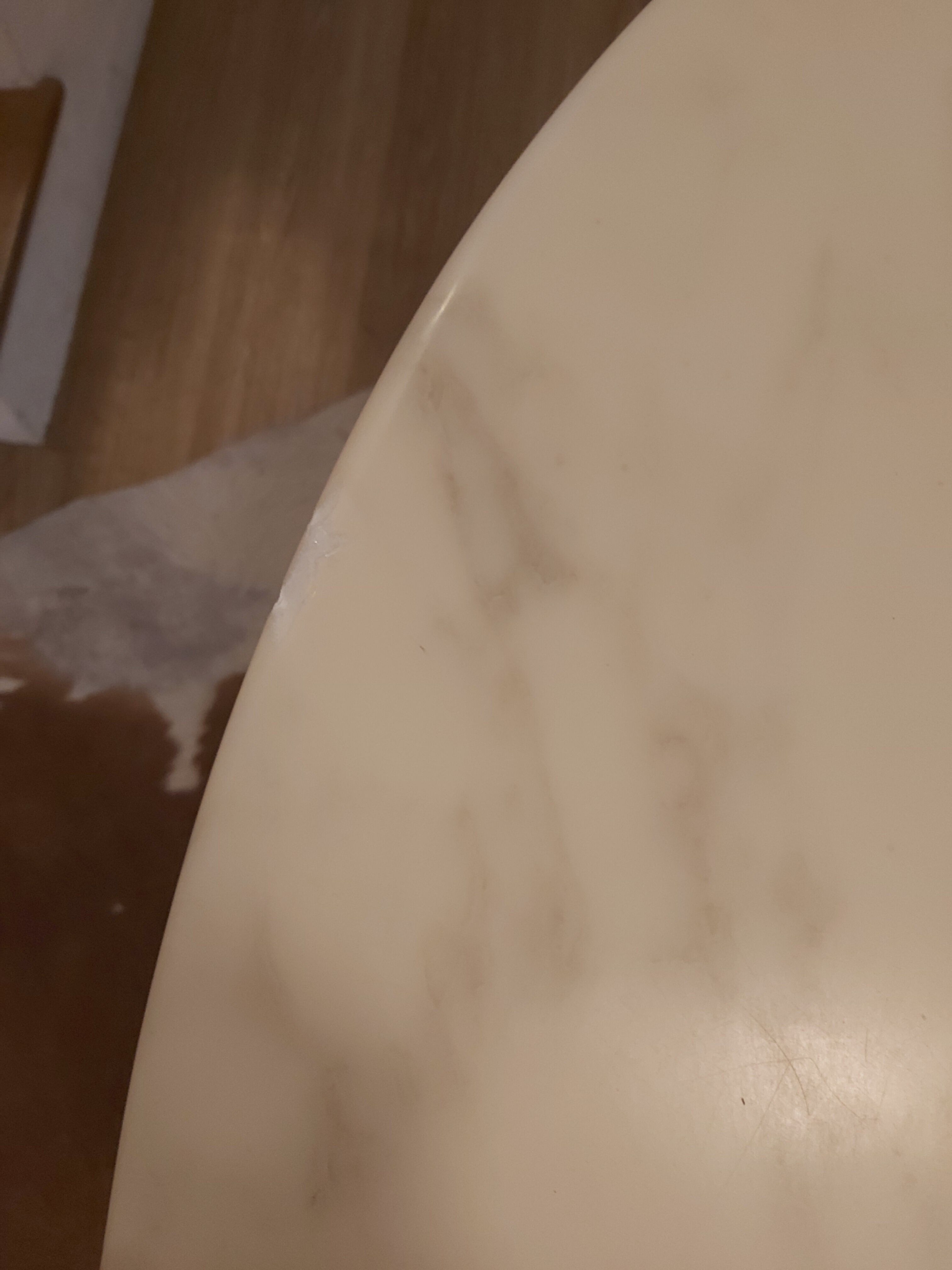 Marble table Roche Bobois 70s