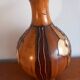 Large Artisan Vase "Nature Spirit" – Relief Floral Decoration (31cm)