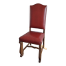 Chaise de salle à manger en cuir vintage Cheltenham,