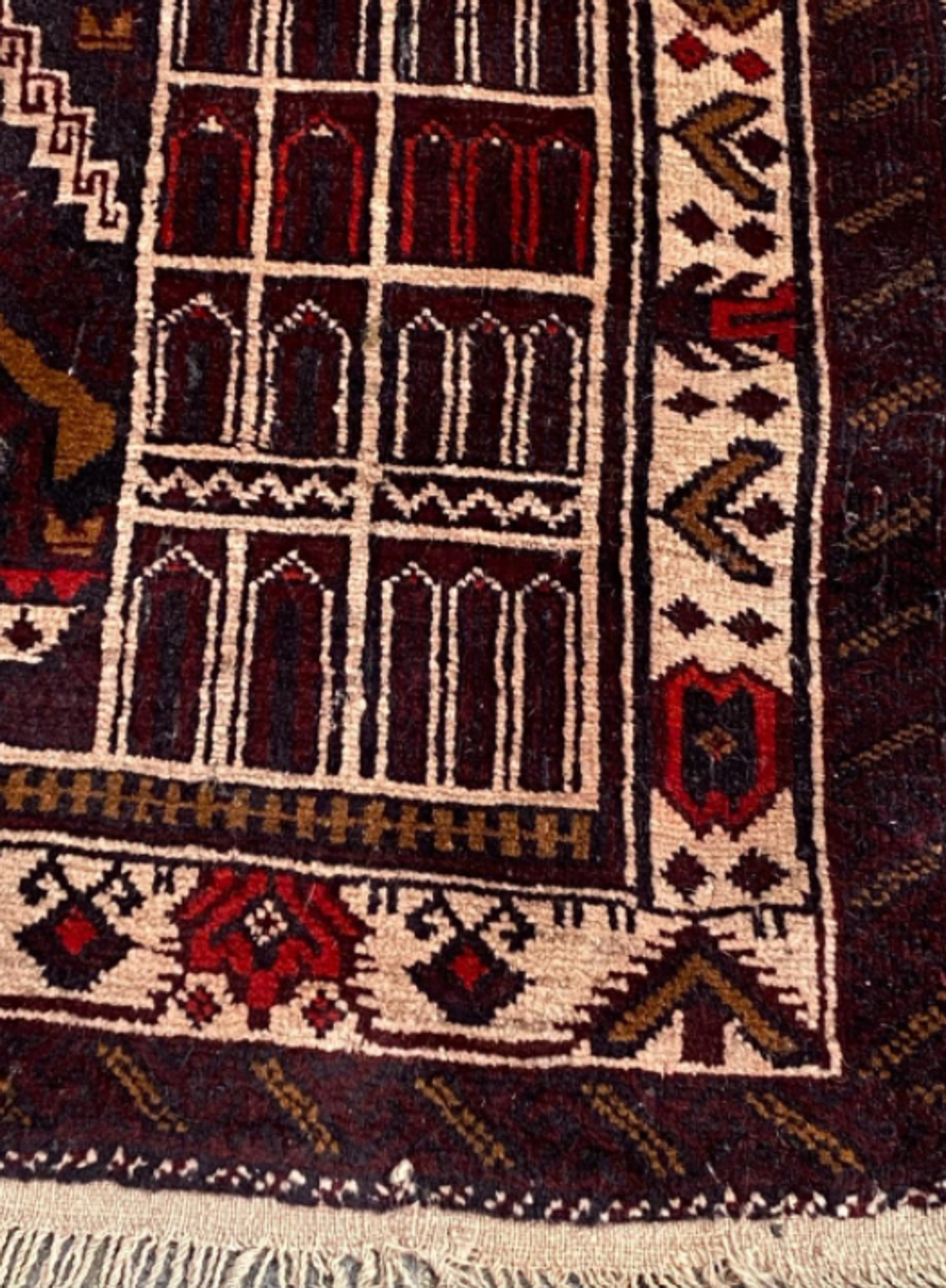 Tapis afghan Baluch vintage 140x86cm