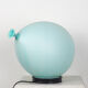 Vintage blue balloon table lamp by Yves Christin for Bilumen, 1980s