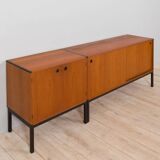Set of 2 teak credenzas by Aksel Kjersgaard Danish sideboard, 1960s