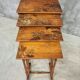 Set of 4 nesting tables Art Nouveau 1930s