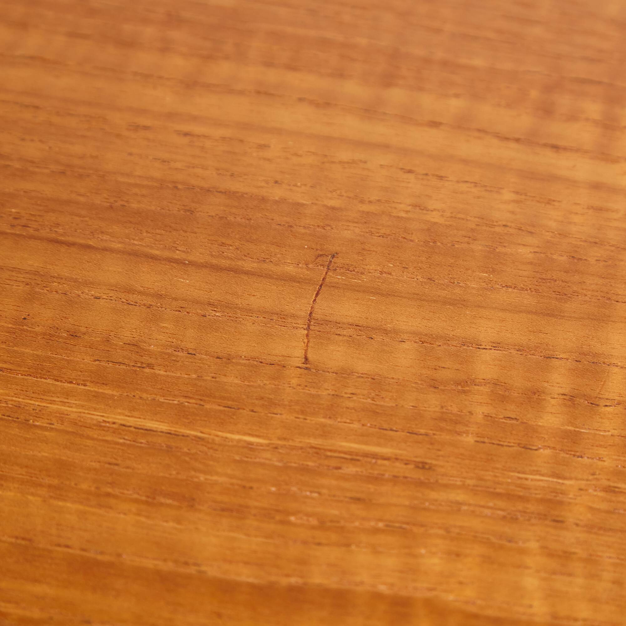 Restored teak and beech desk