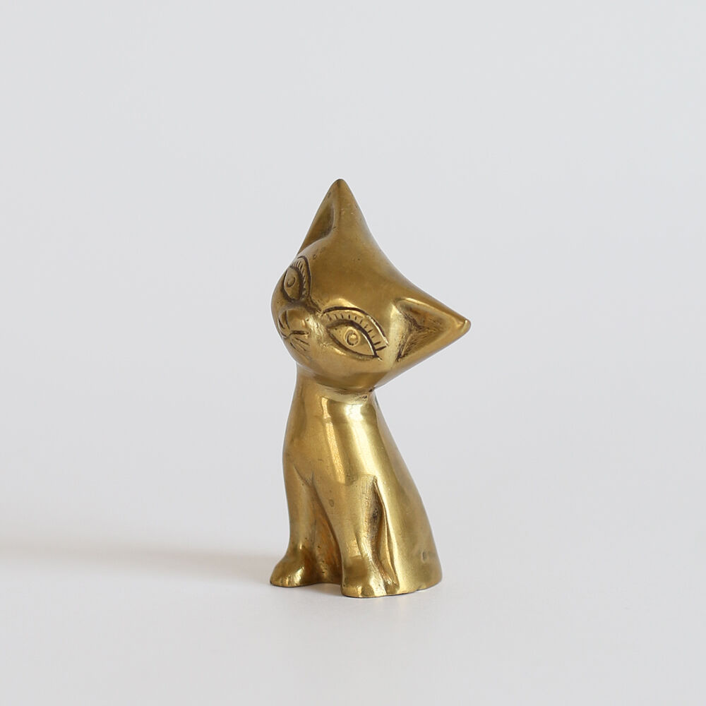 Brass cat
