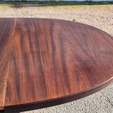 Vintage Baumann Scandinavian oval table - 1960s