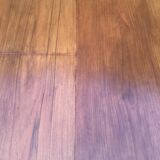 Scandinavian table vintage teak butterfly extension