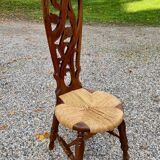 Art Nouveau nursing chair