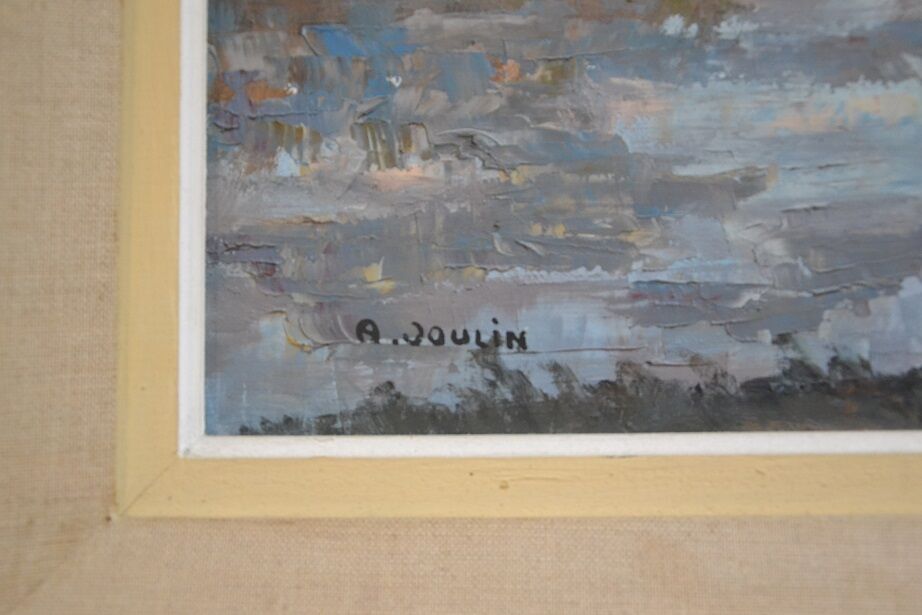 Painting by A Joulin
