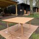 Bruno Mathsson coffee table in birch published by Karl Mathsson (Sweden, 1969)