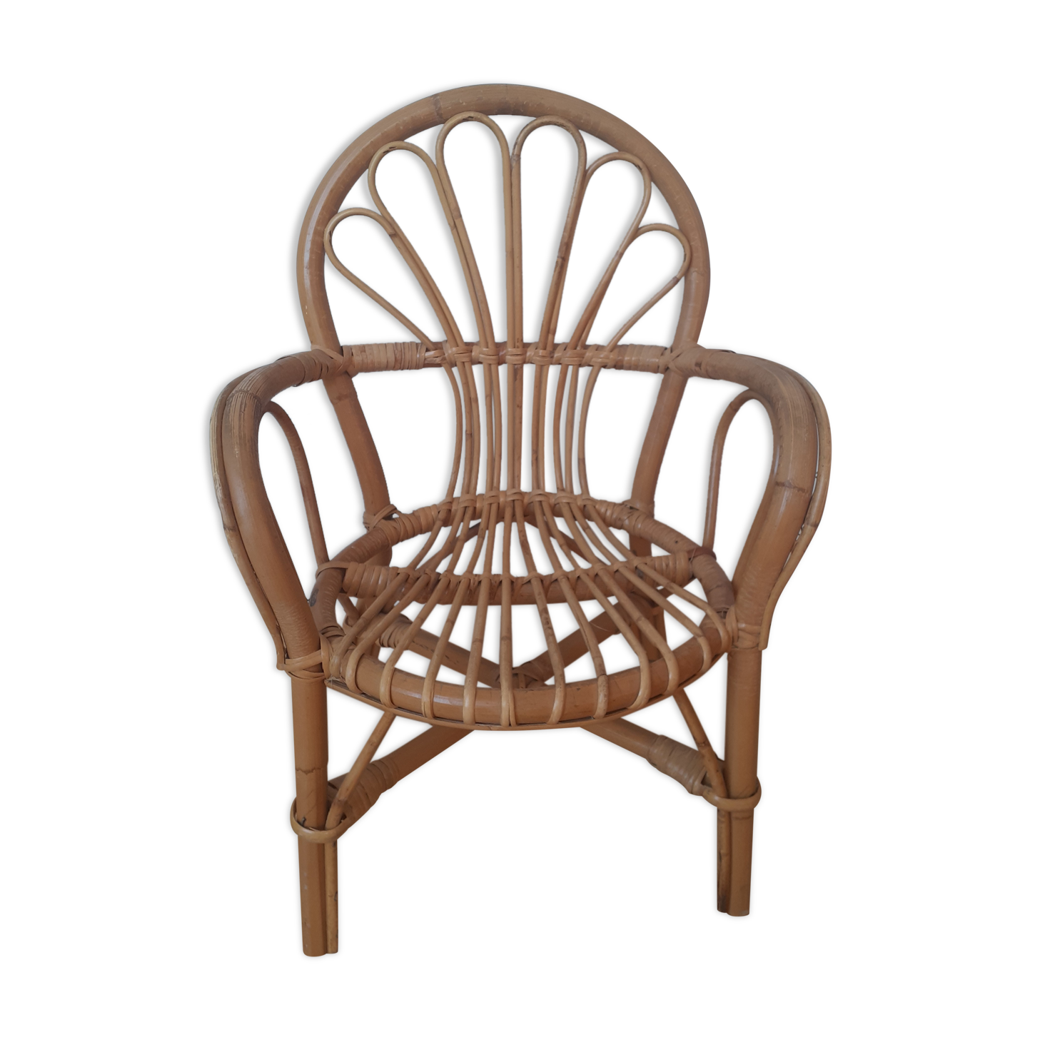 Rattan children's chair