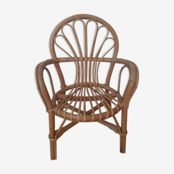 Rattan children's chair