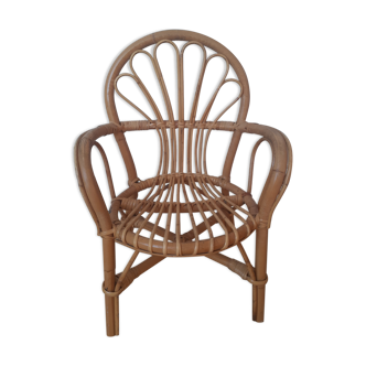Rattan children's chair