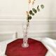 Small vintage crystal soliflore vase