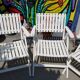 Set de 4 chaises jardin Gleizes