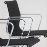Pair of office armchairs model EA 117 designed by Charles & Ray Eames, Vitra edition.