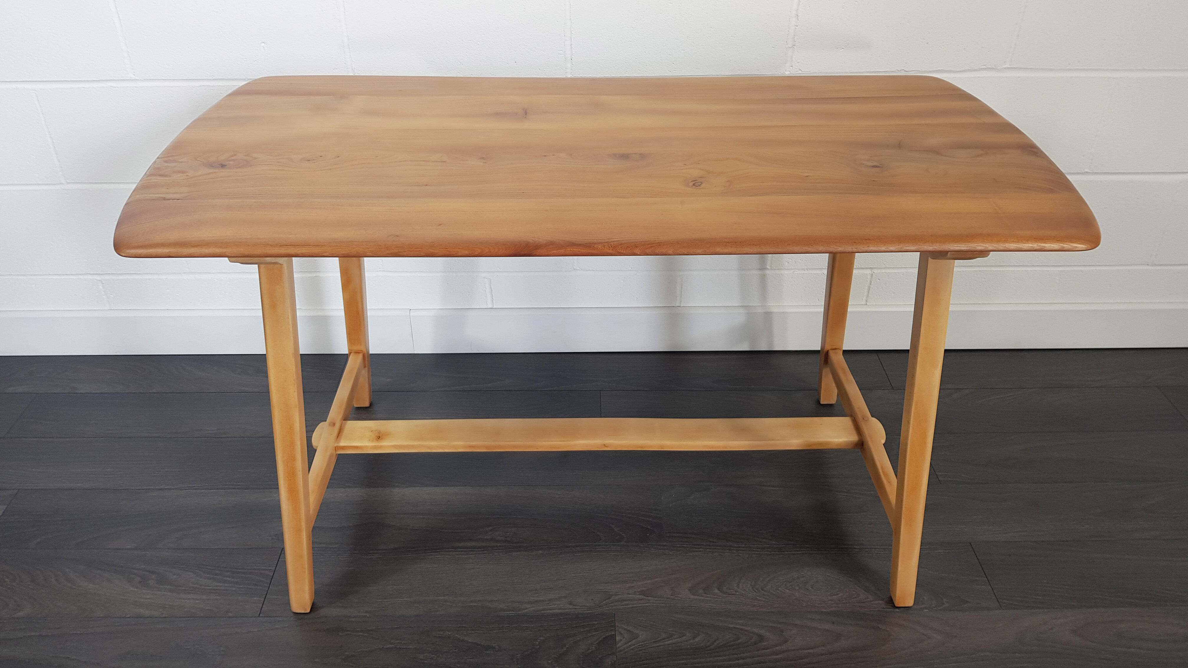 Ercol CC 41 plank dining table, 1950s