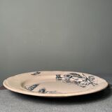 Dish plate in Terre de Fer XIXth, Choisy-Le-Roi