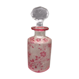 Baccarat cut old crystal bottle