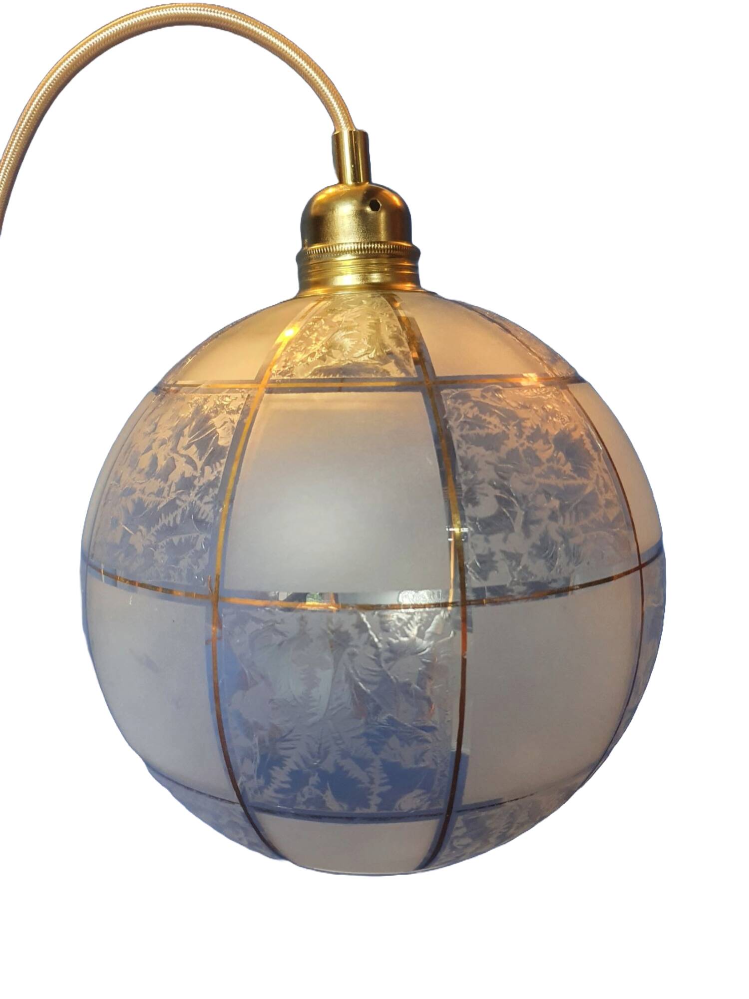 Vintage 60s portable pendant lamps from France - newly electrified