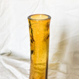 vintage soliflore in amber glass "bubble"