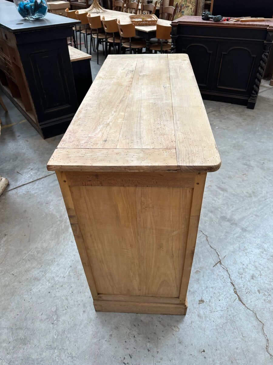 Beech commode, late 19th century