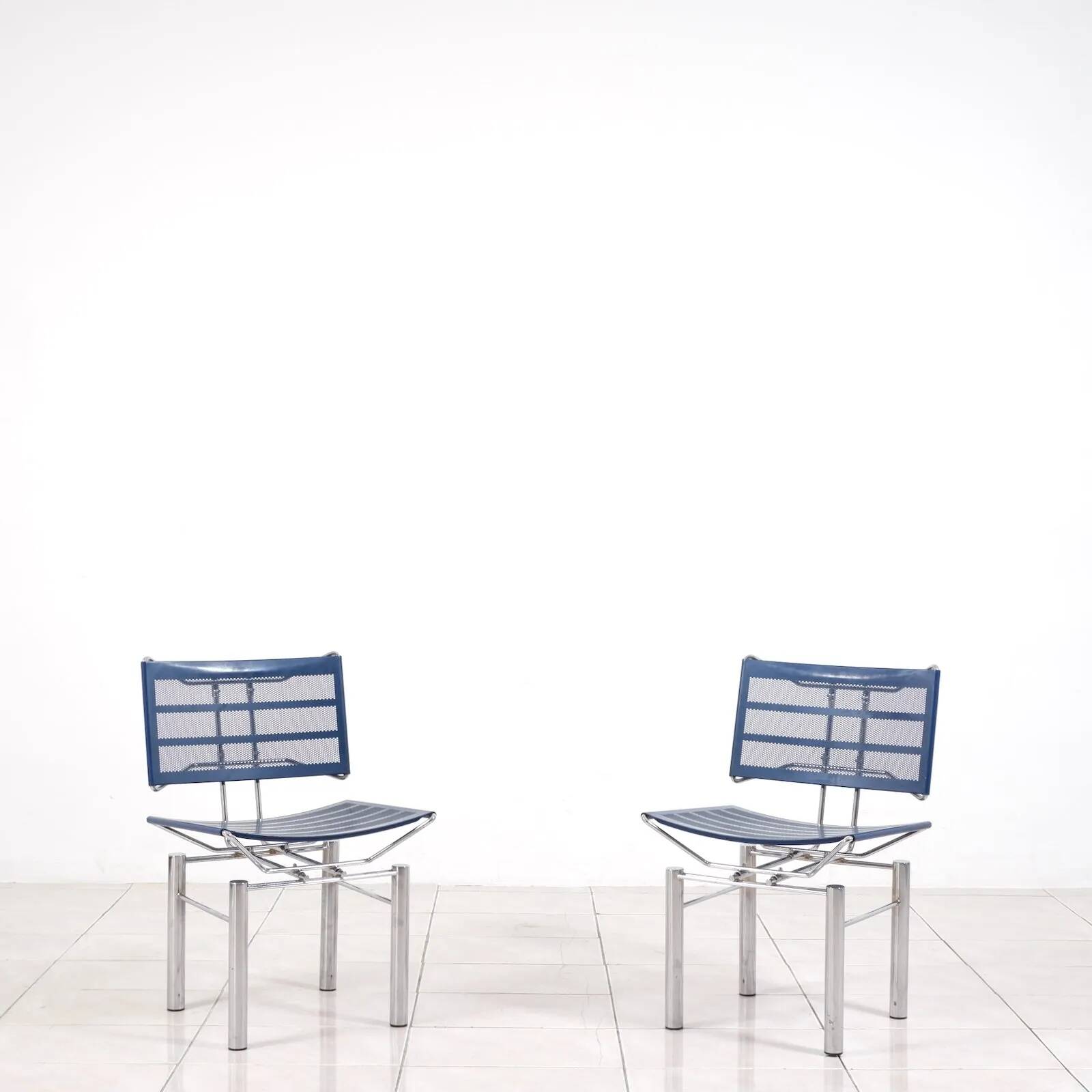 Set of 2 postmodern '8600' chairs by Hans Ulrich Bitsch for Kusch & Co.