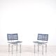 Set of 2 postmodern '8600' chairs by Hans Ulrich Bitsch for Kusch & Co.