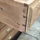 Old oak cabinet with fifteen drawers