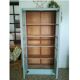 Glazed Parisian wardrobe, green water vintage wardrobe