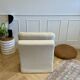 Vintage armchair - cream boucle fabric - 1970s