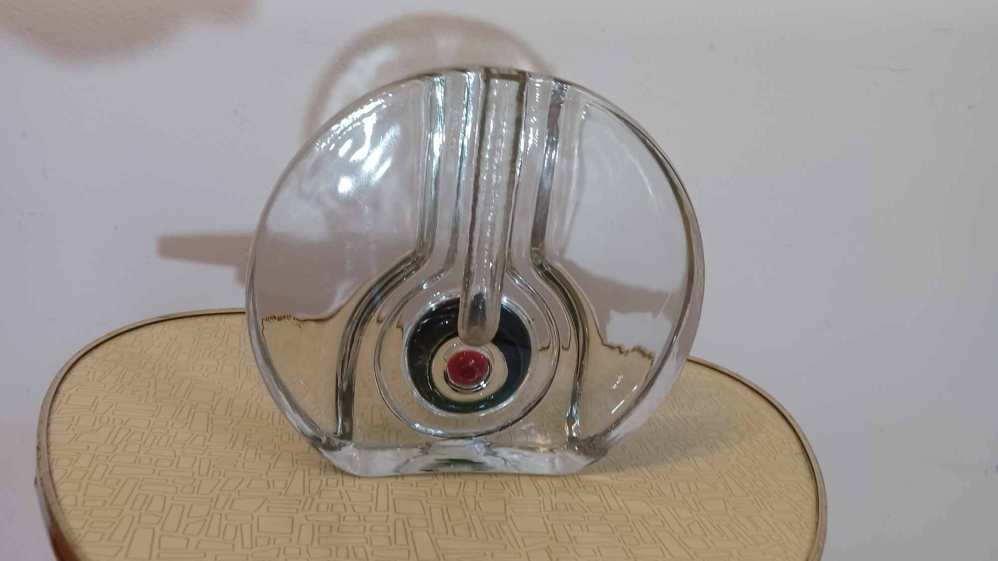 2 vases en verre Pop Art de Walther, années 1970