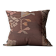 Housse de coussin en kilim antique en terre cuite rustique, 45x45 cm, coussin tissé à la main