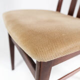 Set of four dining room chairs of mahogany of Danish design by Farstrup, 1960s
