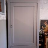 Vintage gray cabinet