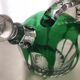 Art deco crystal carafe