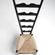 Chair in Wood and Wicker attributed to Gio Ponti for Casa and Giardino, 1939