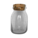 Bocal verre bullé et soufflé