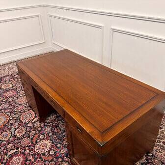 Classic English Eichholtz Campaign Desk