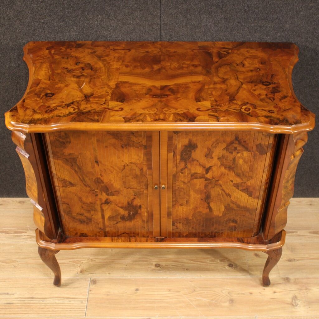 Italian sideboard in wood from 20th century