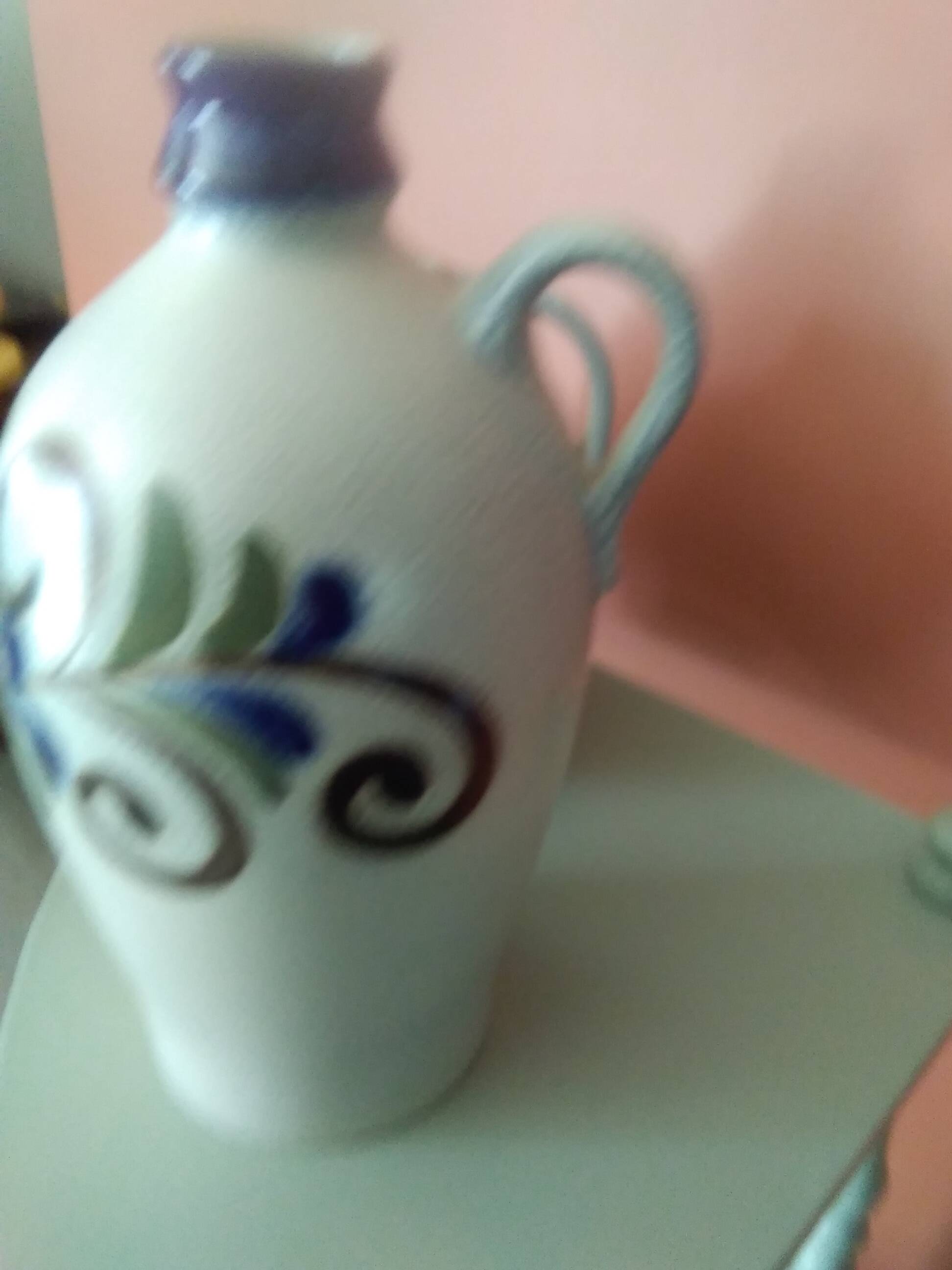 2 hand-painted vases Germany