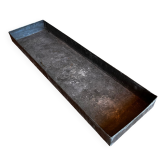 Planter - large rectangular zinc tray