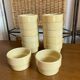 Set of 12 high-resistance stoneware ramekins.