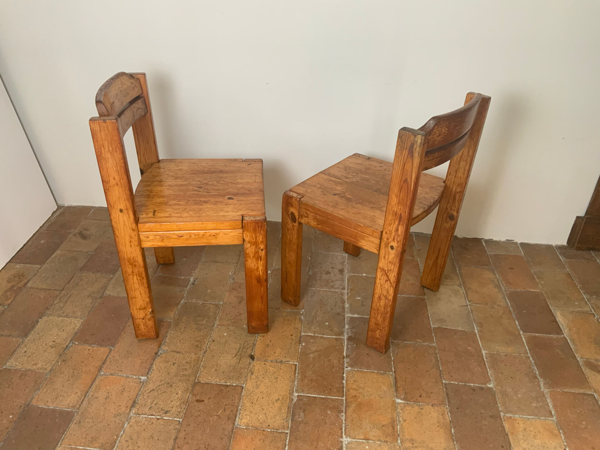 Mid-century pair of chairs