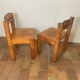 Mid-century pair of chairs